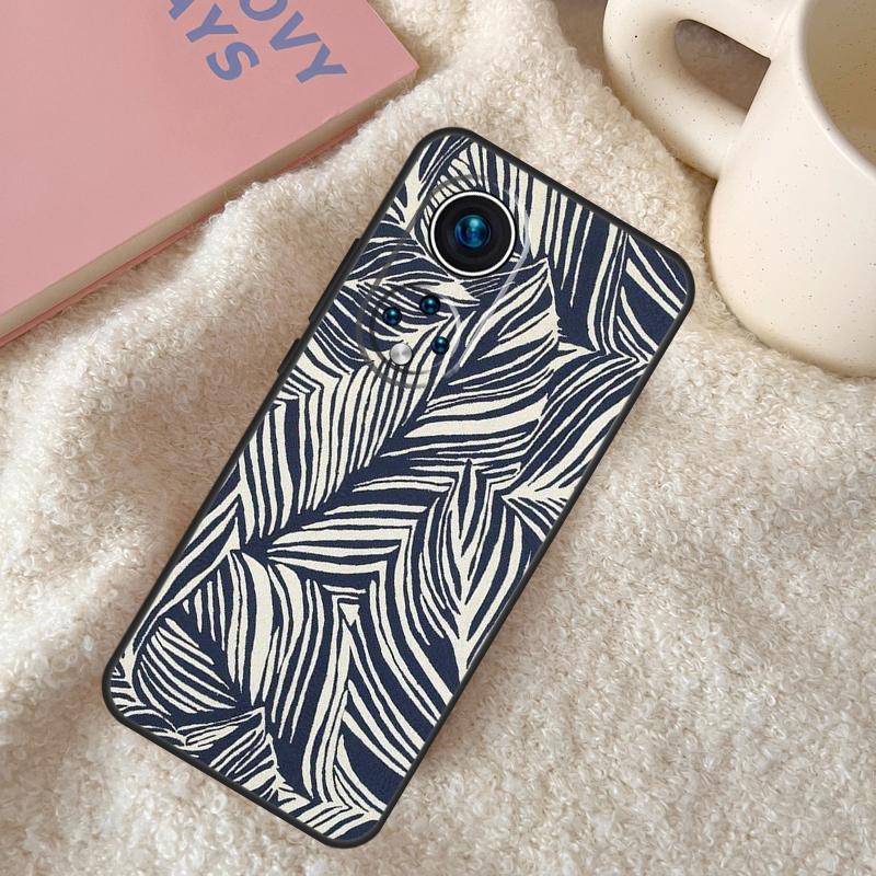 Tropical Green Plant Leaf Case For Honor X9c X8a X8b X9b X9a X8 X9 50 70 90 Lite Honor 200 Lite Magic 5 6 7 Pro Coque