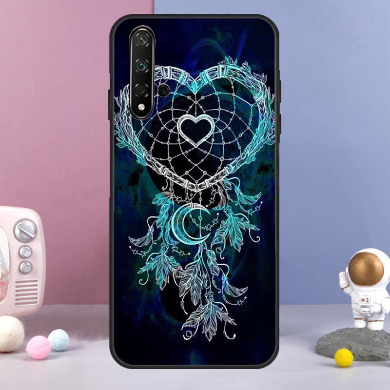 Retro Feather Dreamcatcher For Huawei Nova 9 10 SE 3i 7i 8i 11i 12i Y60 Y61 Y70 Y72 Y73 Y90 Y91 P20 P30 P40 Lite Case