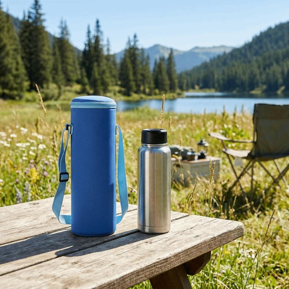 Insulation Thermos Bottle Holder Protective Cover Water Kettle Bag Summer Travel
