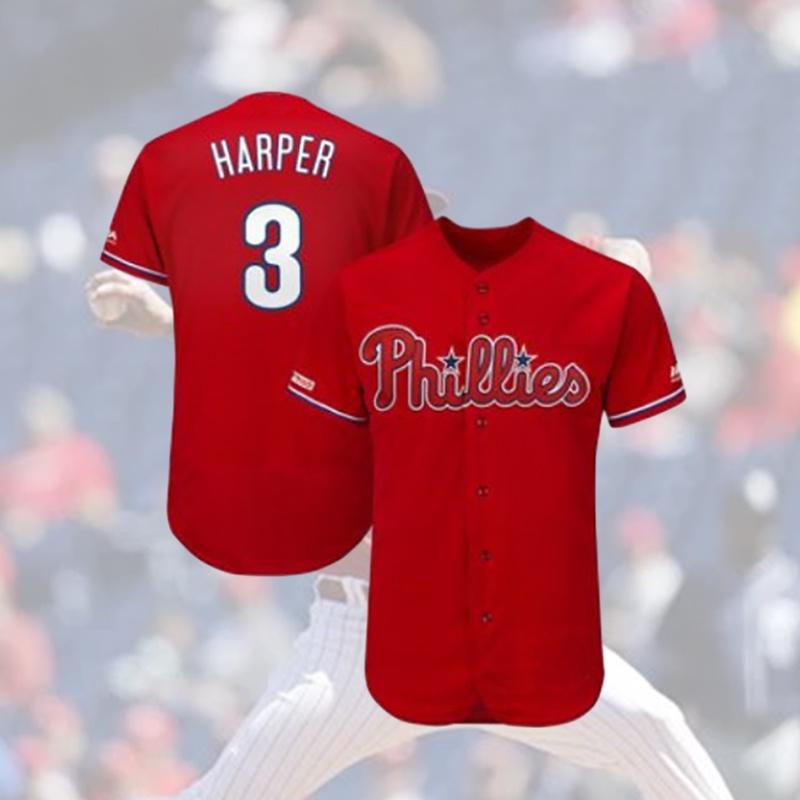 Вышитая бейсбольная форма Philadelphia Phillies для оптовой продажи, импортная ткань из бамбукового волокна, доступна в различных цветах и размерах