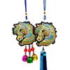 Chinese Spring Festival Bell Pendant with Tassel Car Hanging Ornaments  National Wind Style