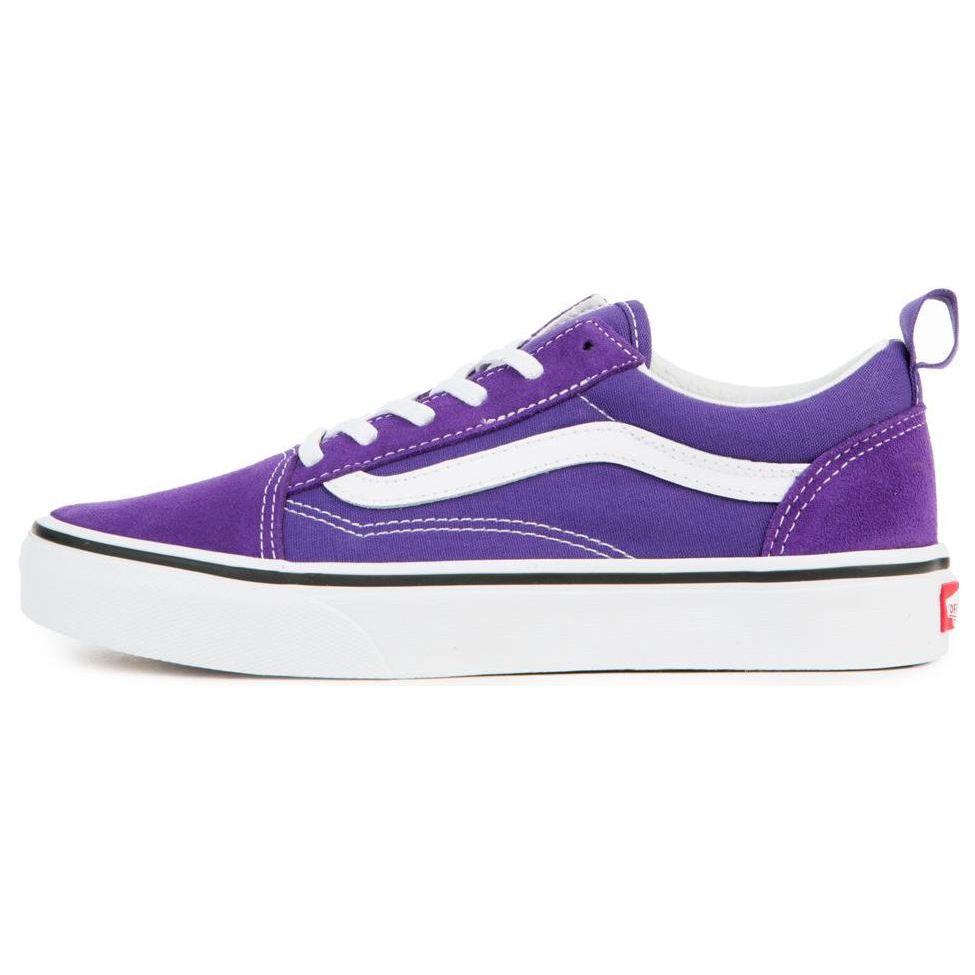 Vans Old Skool Elastic Lace Kids Heliotrope Kids Sneakers Purple True-White VN0A3QPG4ME