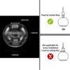 Большой прозрачный стеклянный абажур особой формы 42 мм, открывающаяся чаша, винная кружка, тыква, нестандартный прозрачный E26 E27, сменный абажур