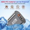 GaN USB Type C Charger 65W PD Fast Charge Adapter Mobile Phone Quick Charger For iPhone Samsung Xiaomi  Wall Charger Plug