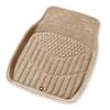 BONFORM 3D Max Spider Floor Mats Front 48x65cm 6398-01, Seats, Beige,