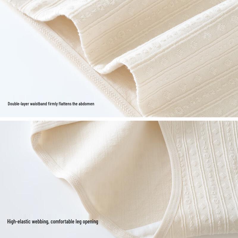 Cosmo Lady Women's Seamless High-Waist A-Grade Antibacterial Cotton Briefs