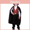 Enchanting Halloween Costume For Adults And Kids Witch Vampire Devil Theme Unisex Polyester Fabric