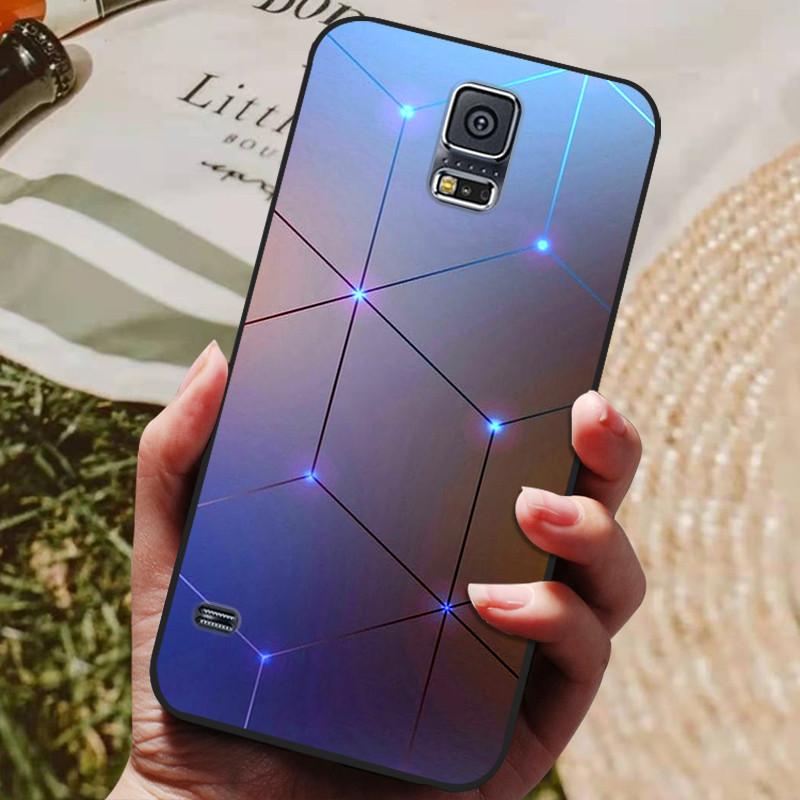 Чехол для Samsung S5 Милый Мягкий Силиконовый Задний Чехол для Телефона Для Samsung Galaxy S5 S 5 i9600 Чехол TPU Покрытие Для Samsung S5 Neo Fundas