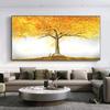 Абстрактное дерево, живопись, холст, постеры и принты, современный пейзаж, Куадрос, настенные художественные картины для гостиной, домашний декор, без рамки