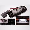 2 шт. 18-светодиодных фонаря номерного знака, прямая замена для Honda Civic Accord