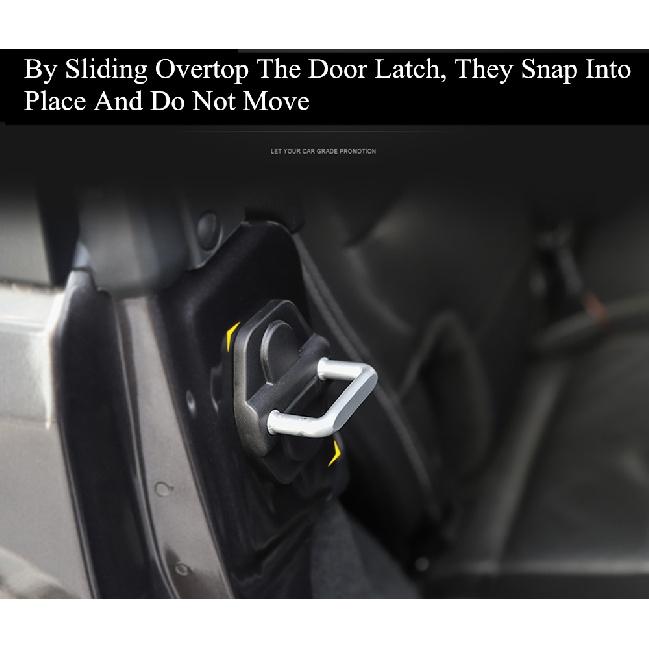 Защитная пленка для дверного замка автомобиля, декоративная крышка для Jeep Wrangler JL Gladiator JT 2018 2022 2023, интерьер