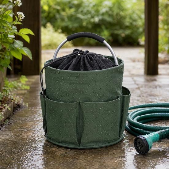 Large Capacity with Handle Drawstring Storage Item Oxford Cloth 28 Cm 1 Pc