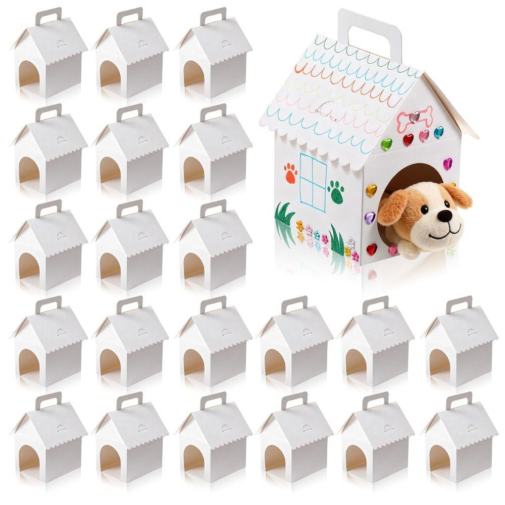 Miniature Boxes Gift Boxes Foldable Treat Gift Boxes Adopt Dog Party Favor Boxes  Holiday Party