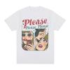 Sabrina Carpenter - Tears Tee Manga Printing High Quality Vintage Tee-shirt Summer Short Sleeve Harajuku Tshirt 100%Cotton Tees