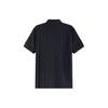 Emporio Armani Мужская однотонная фактурная футболка-поло с коротким рукавом FW23 Топы Темно-синий 3R1F71-1JGYZ-09J4