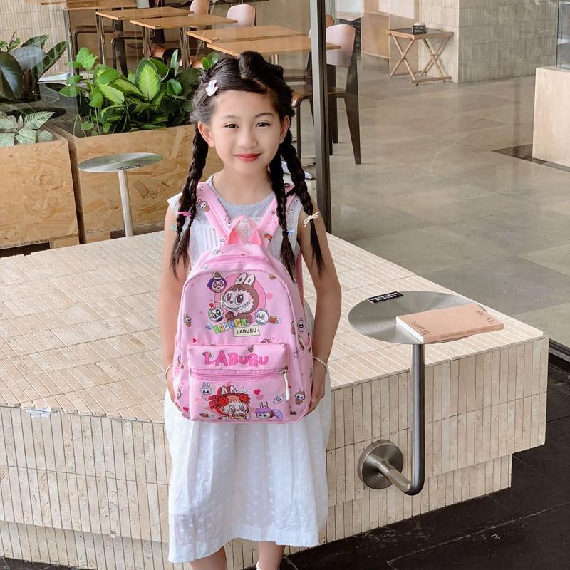 Cartoon Animation Boys And Girls Backpack Kindergarten Primary School Students Schoolbag Cute Printing Large Capacity Children'S Backpack Tide
