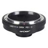 Concept Lens Mount Adapter FD Mount Lens To C Mount K&F KF-FDC (Canon Converter)