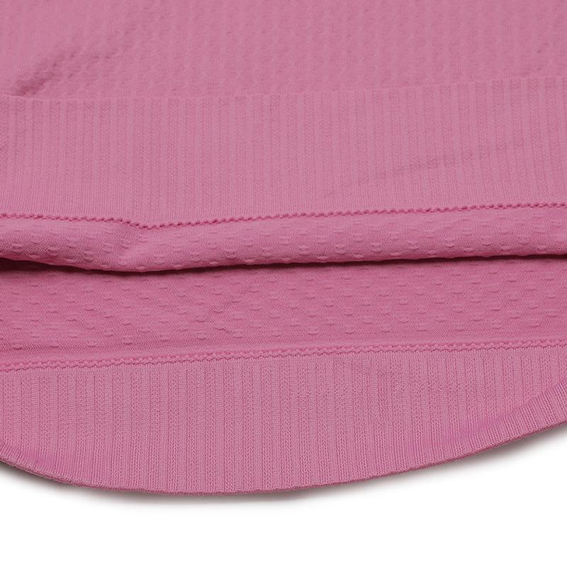 Nike T Shirts Women's Pink Crew Neck Moderate Straight Fit BV3919-693