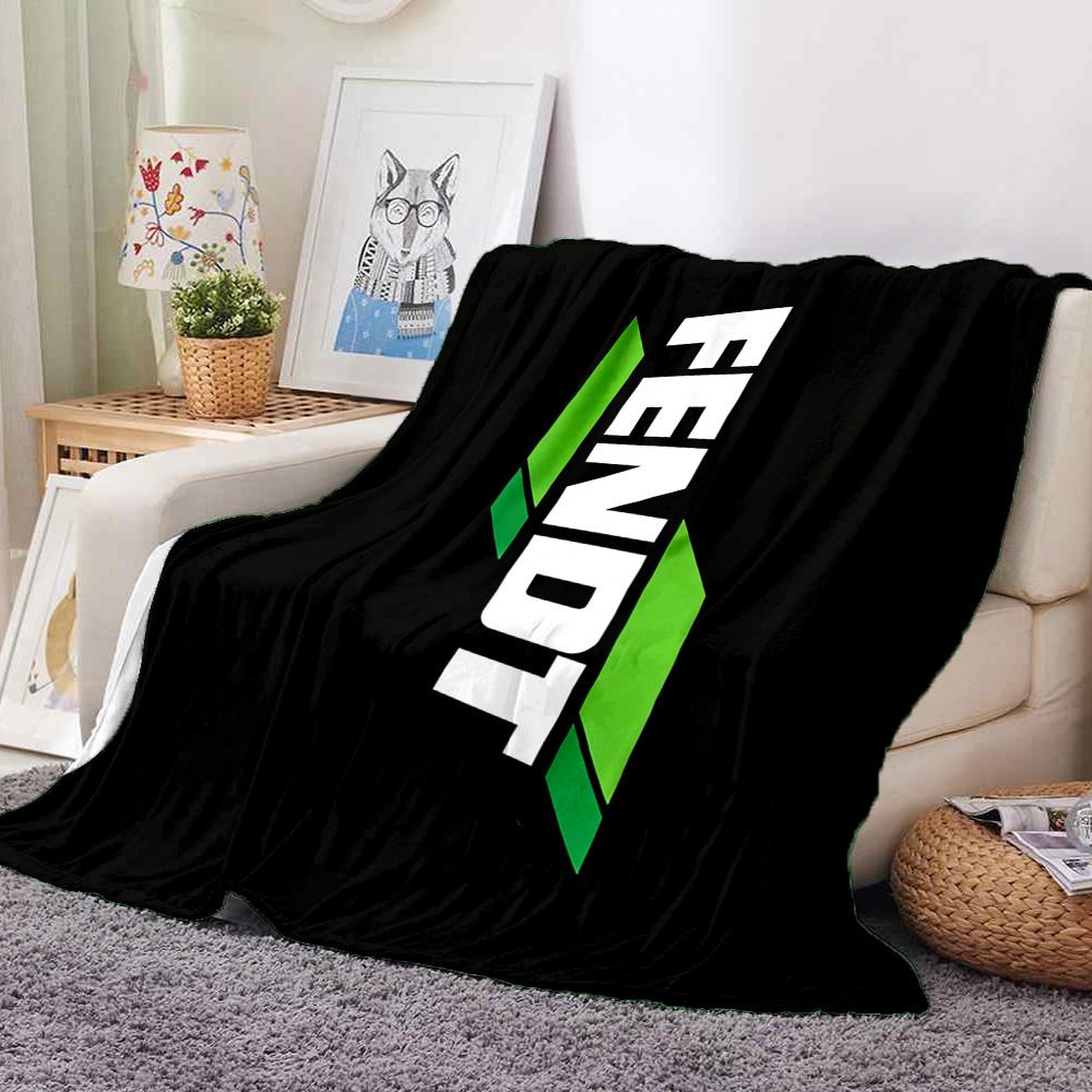 Fendt Power Flannel Blanket Throw Blanket Soft Warm Sofa Bed Camping home Decor Unique Christmas Gift C9261754