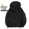 Outdoor sunscreen clothing woven men's and women's mountaineering hiking ice breathable sports leisure light jacket sunscreen clothing