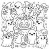 Early Education Cartoon Coloring Book Enlightenment Doodling Graffiti Copy Sketch Book Stationery Manga Sketching Tutorial