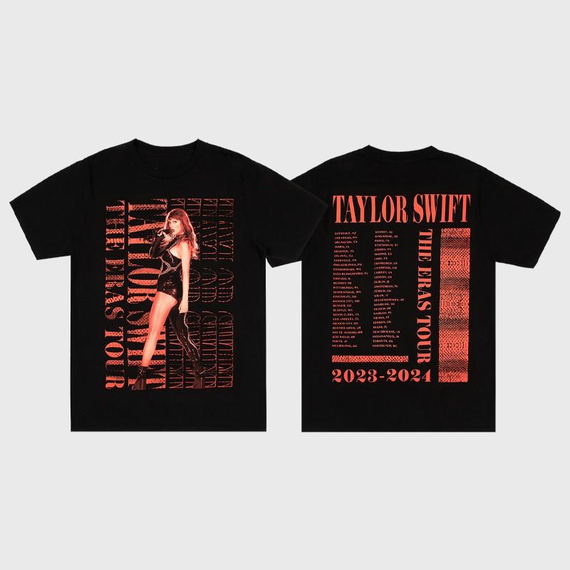 Taylor Swift Graphic Print T-Shirt Women Men Streetwear Gothic Chic Casual Loose Fit Cotton Tee