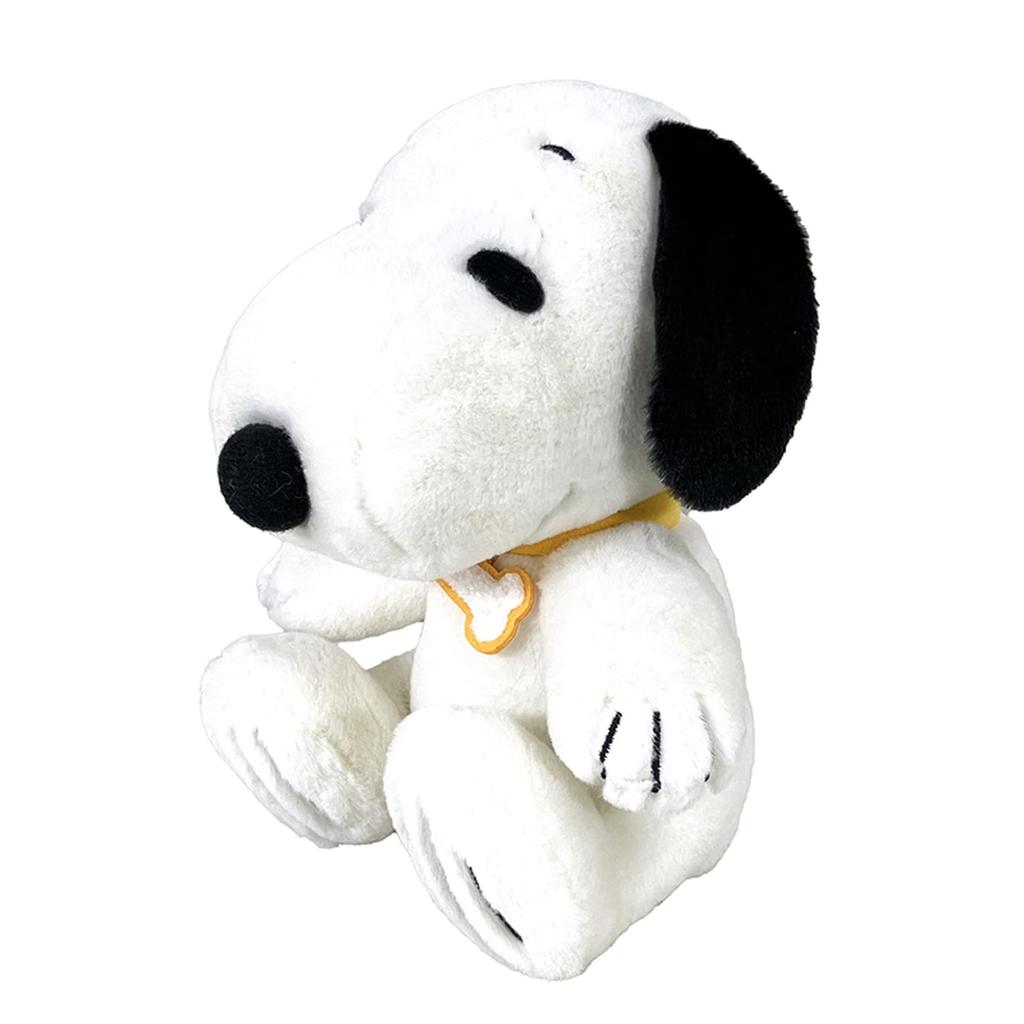 Nakajima Corporation Peanuts Snoopy 75th Anniversary 80s Plush Toy, Small, 204363-24, 17cm H x 15cm W x 14cm D