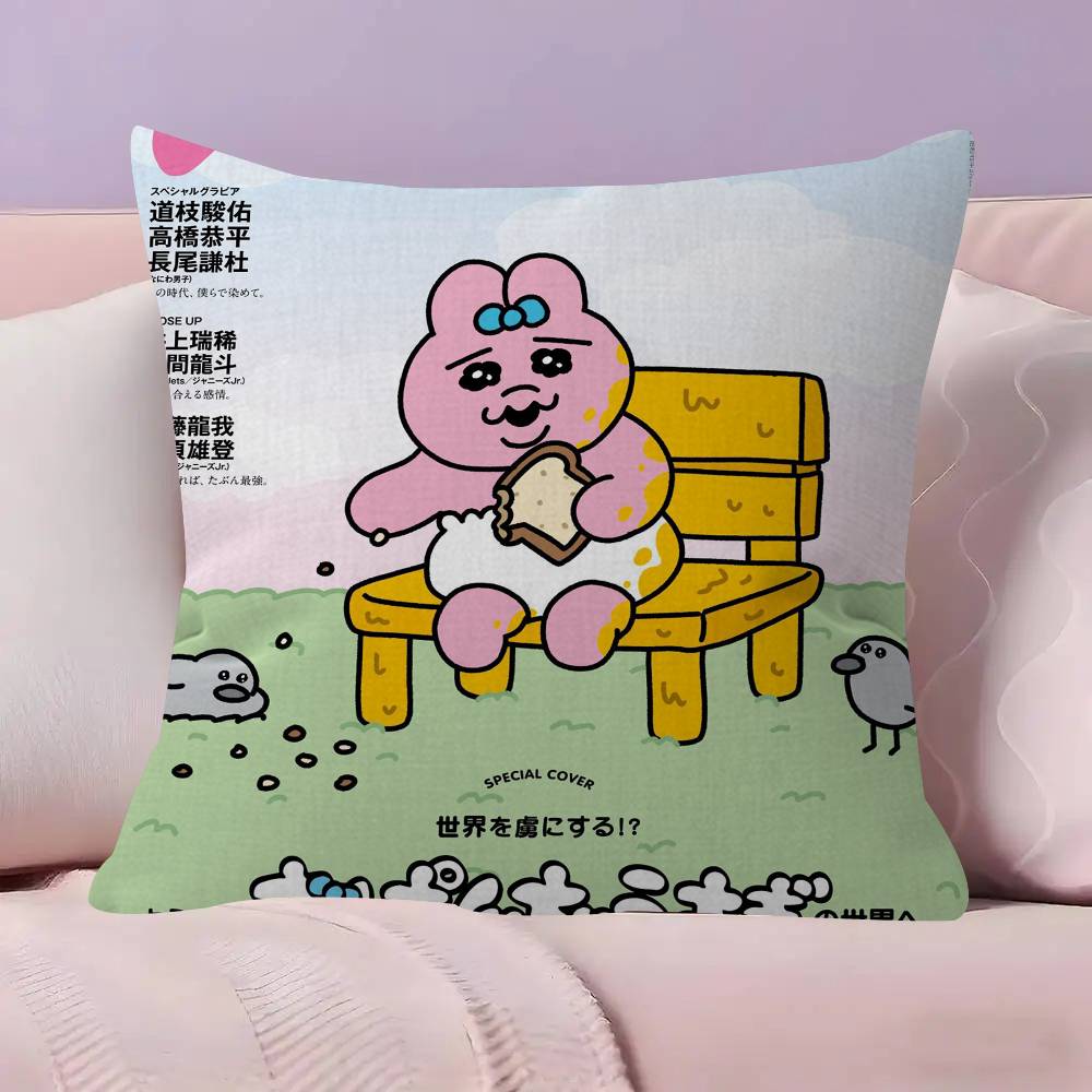 Милая Наволочка OOpanchu Usagi 30x50 Полиэстер Декоративные Подушки для Дивана Подушки для Декора Дома