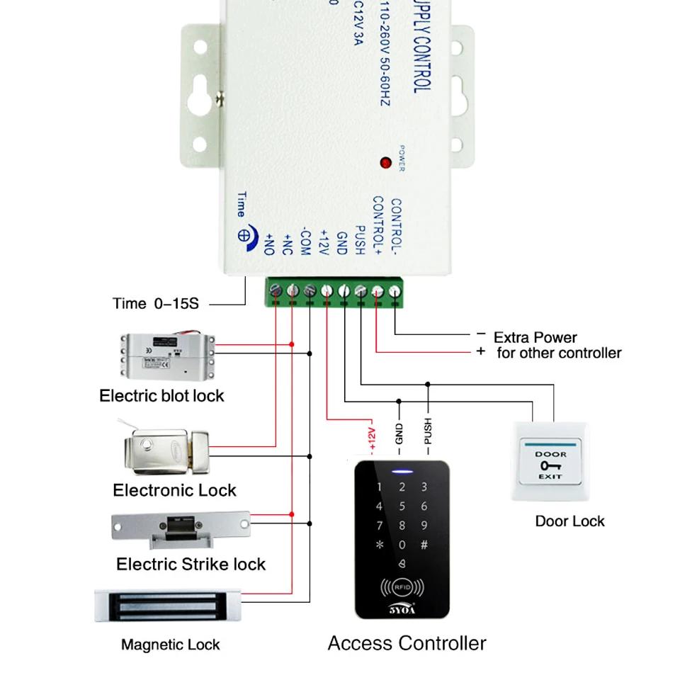 5YOA Drop Bolt Lock DC12V Fail Safe NC Electric Access Control Electronic Door Mortise Locks With Time Delay Gate Entry System