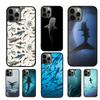 Чехол для телефона с изображением китовой акулы в океане Для iPhone 17 Air 16 15 14 11 12 13 Pro MAX Plus coque Чехол-оболочка