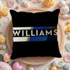 W-Williams Racing Наволочка Натуральный Лен Органическая Ткань Двусторонняя Печать Диван Домашний Декор Подарок Наволочка