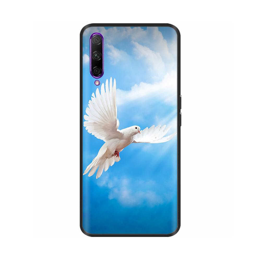 Черный силиконовый чехол для Huawei P Smart Pro Чехол Милый мягкий чехол для Huawei P Smart Pro Fundas PSmart Pro Защитная оболочка Capas