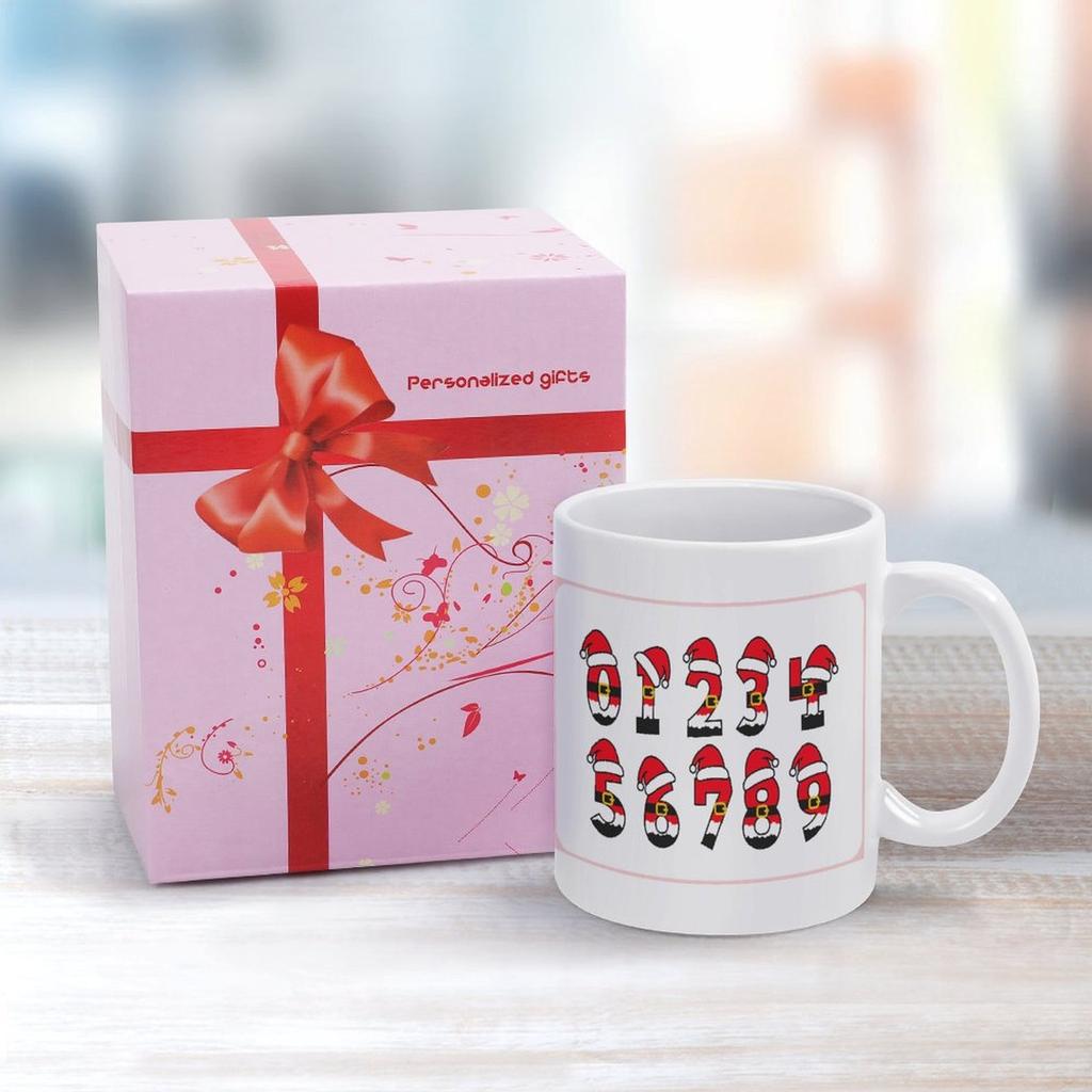 1 Pack 11oz Ceramic Mug With Double-Sided Print Created For Daily Comfort Drinking And Excellent As A Warm Gift Idea For Special Events And Occasions