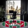 Fluminense FC Printed Round Rug Carpet Chair Rug Area Rug Entryway Doormats,for Office Chair Living Room Bedroom Kitchen Room.