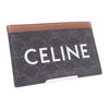 CELINE  10B702CLY.04LU Визитница Коричневая кожа Женская