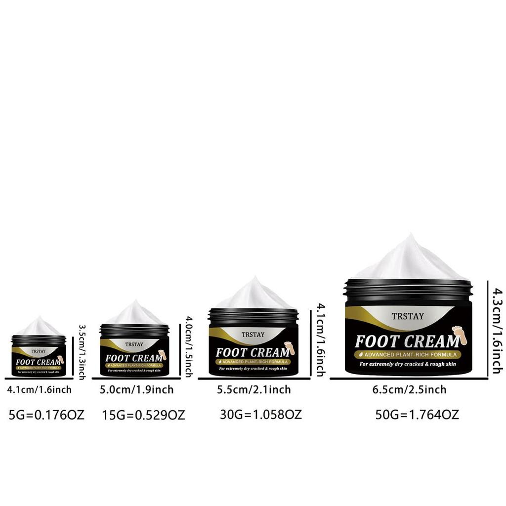 Foot Moisturizing Cream Is Rich In Plants and Can Be Used Flexibly for Dry, Cracked, and Rough Skin. Foot Moisturizing Cream