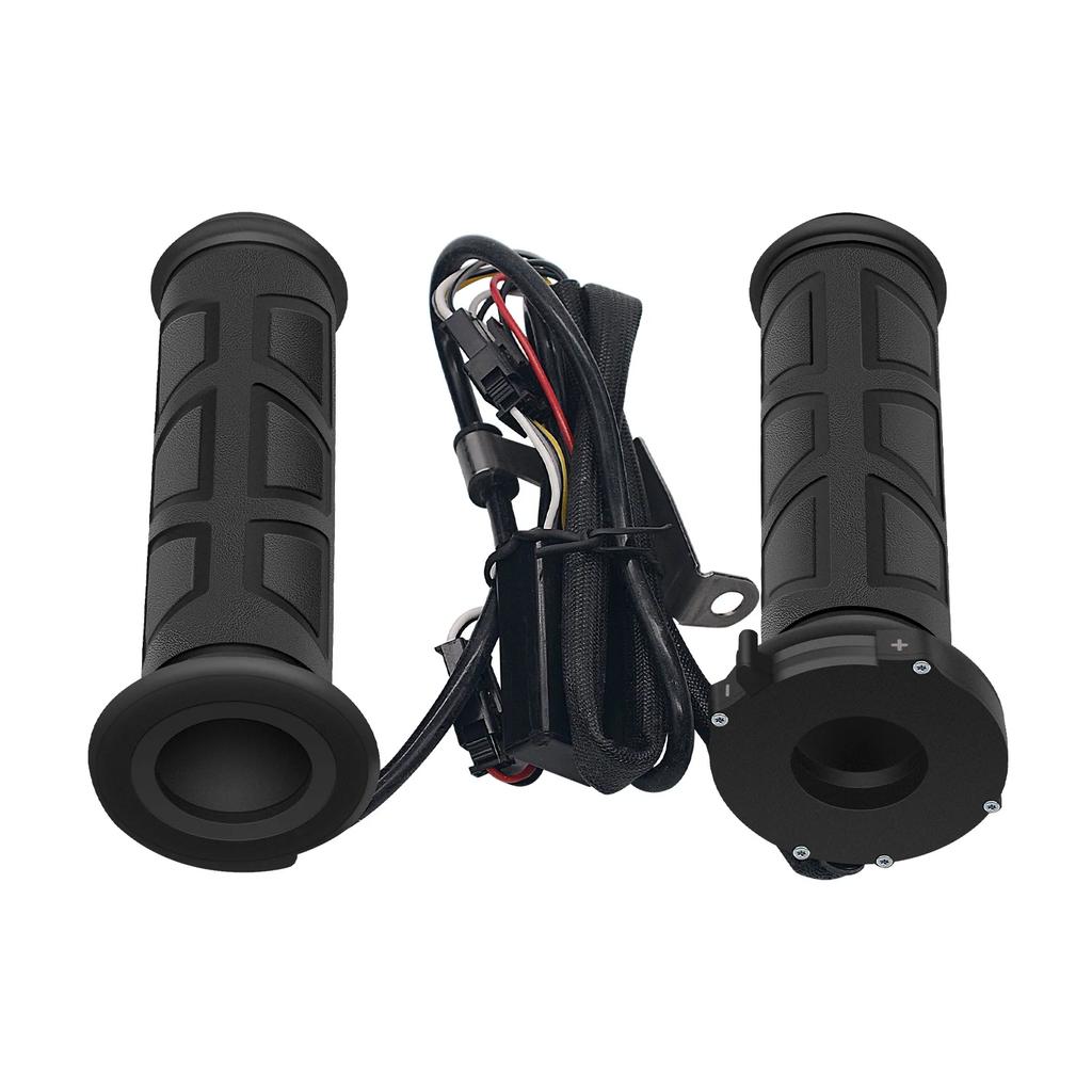 22 мм Ручки с подогревом с переключателем для регулировки температуры Зимние грелки Муфты Рукава для мотоцикла квадроцикла скутера