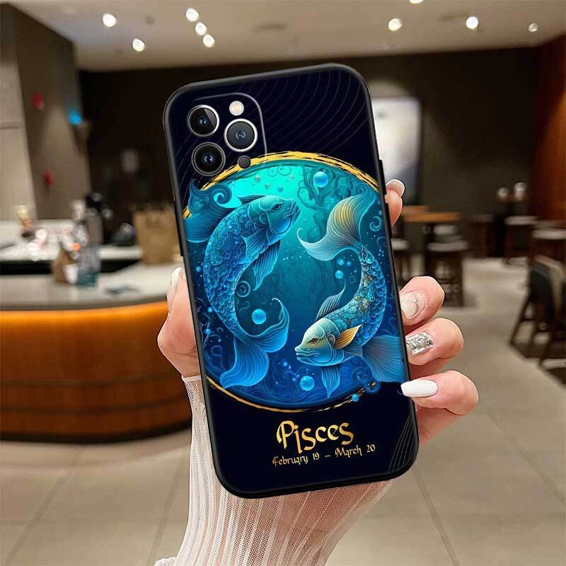 12 Constellation Card Case for Samsung M55 M35 M15 A02 A05S A05 A06 A15 A12 A13 A10 A16 A20 A22 A24 A25 A30 A31 A32 A33 A35 A42 A50