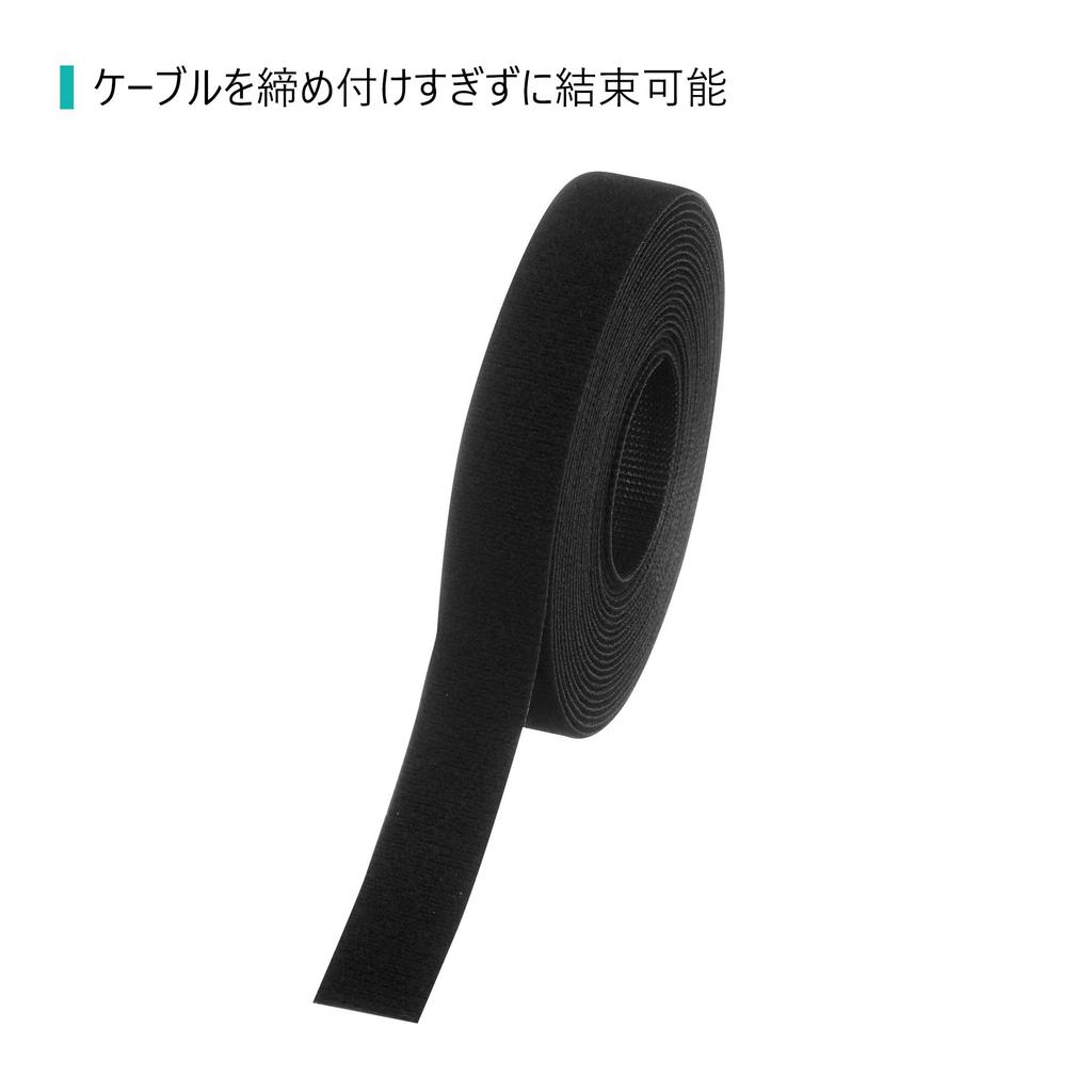 Panduit Стяжка-липучка (Черный, 4,5 м длиной, 8,4 мм шириной) HLM-15R0