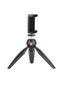 Мини-штатив Manfrtto PIXI Черный В комплекте зажим для смартфона Макс. высота Вес 170г Грузоподъемность 1кг Внешняя резьба Алюминиевый Мини-штатив Настольный