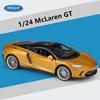 WELLY 1/24 McLaren GT Alloy Sports Car Model Diecasts Metal Scale Car Model Simulation Collection Children's Toy Vehicles Gift