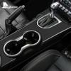 Чехол для Ford Mustang 2015-2022 из настоящего углеродного волокна, панель переключения передач, украшение, наклейка на центральную консоль автомобиля