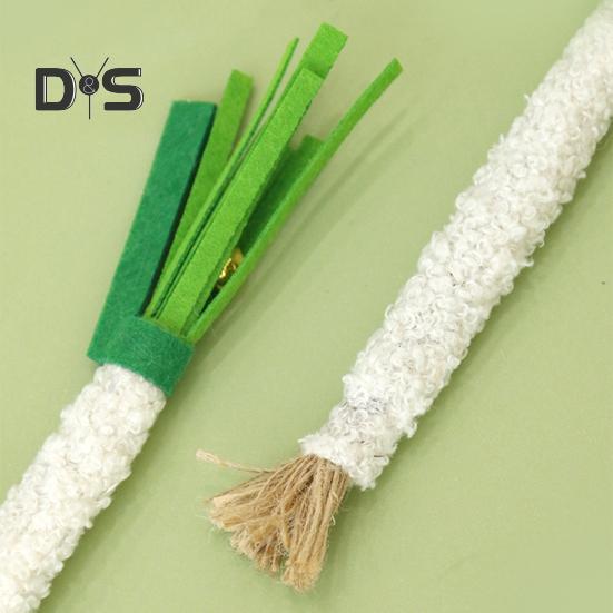 Игрушка для жевания кошек в форме зеленого лука, мягкая фетровая игрушка для прорезывания зубов у кошек в виде зеленого лука, интерактивные принадлежности для дрессировки домашних животных для котят и кошек