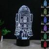 Star Wars Mini 3d Night Lamp For Kids Room And Collectors