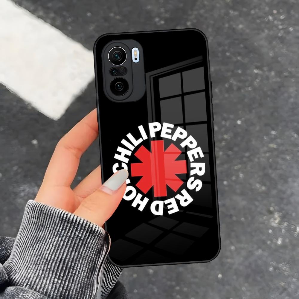 Красный Горячий Чехол для Телефона RHCP Chili для Xiaomi 15 14 13 12 X Redmi Note 10 Mi 11 S Lite T Pro Ультрастек Чехол