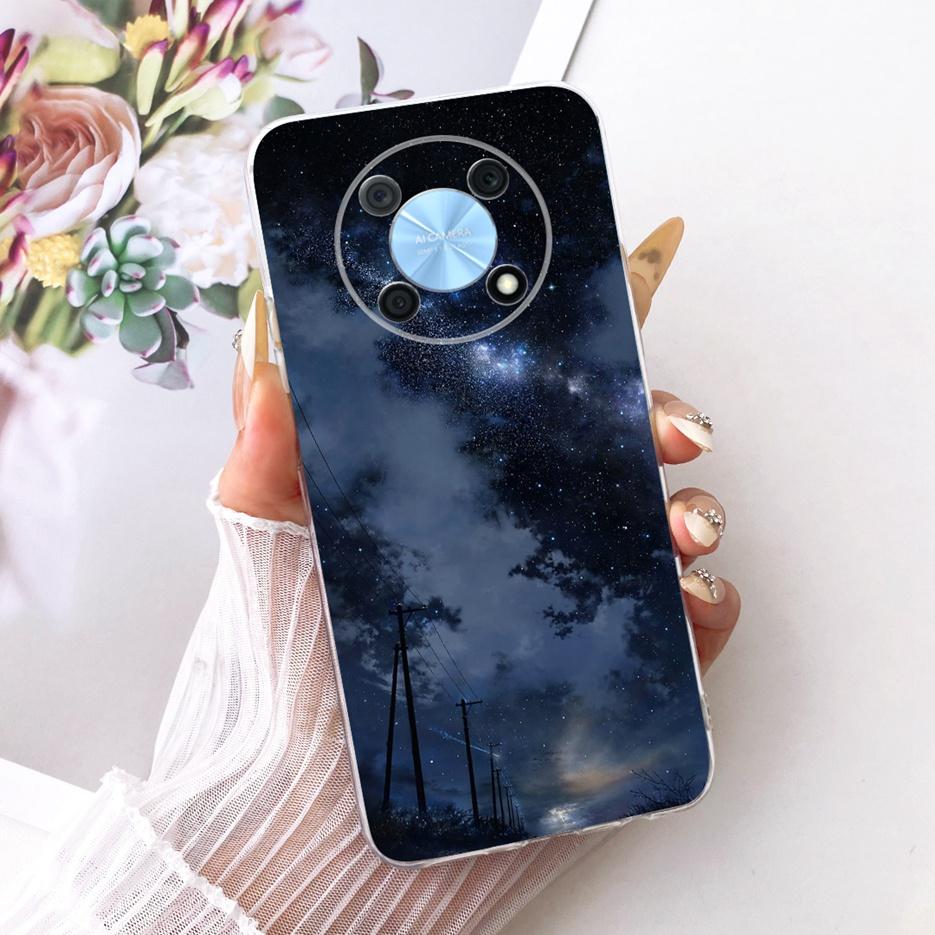 For Huawei Nova Y90 Case CTR-LX2 CTR-LX1 New Flowers Butterfly Painted Cover Soft Silicone Case For Huawei Nova Y90 NovaY90 Bags