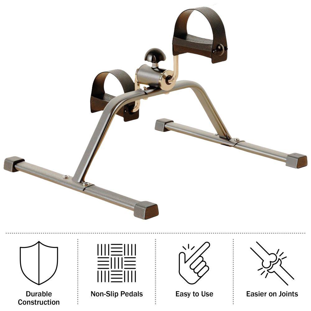 Mini Exercise Bike Lightweight Fitness Stepper Leg Beauty Machine For Leg Arm Exercise