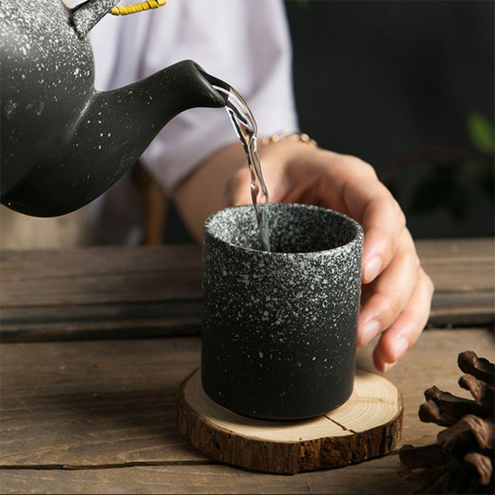 No Handles Chinese Handmade Pottery Stoneware Cuisine Mug Tea Cup Drinkware Water Cup