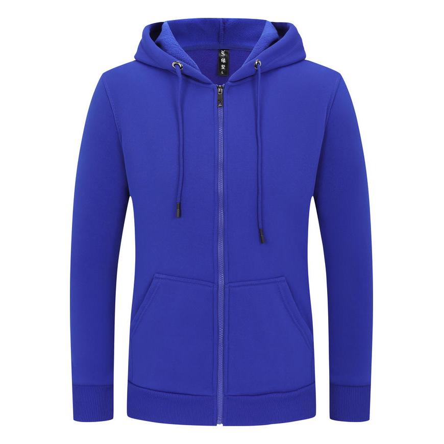 Autumn and Winter Fleece Hooded Long Sleeved Sweatshirt,Couple Tshirt, Casual and Comfortable, Solid Color, Versatile, Unisex, Thick and Warm