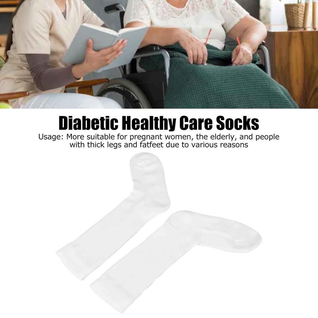 Носки для диабетиков Профессиональный уход за ногами Свободные диабетические носки для беременных женщин пожилого возраста